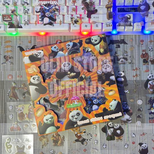 

Sticker Nono Kungfu Panda Momo Stiker Lucu Viral Aesthetic Isi 100