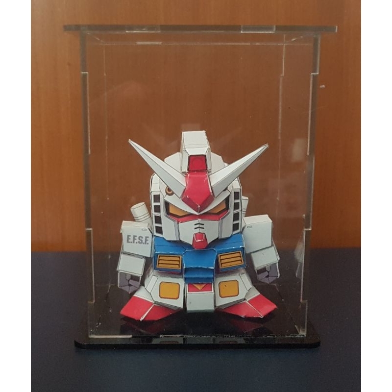 Papercraft Gundam SD RX78 Pajangan