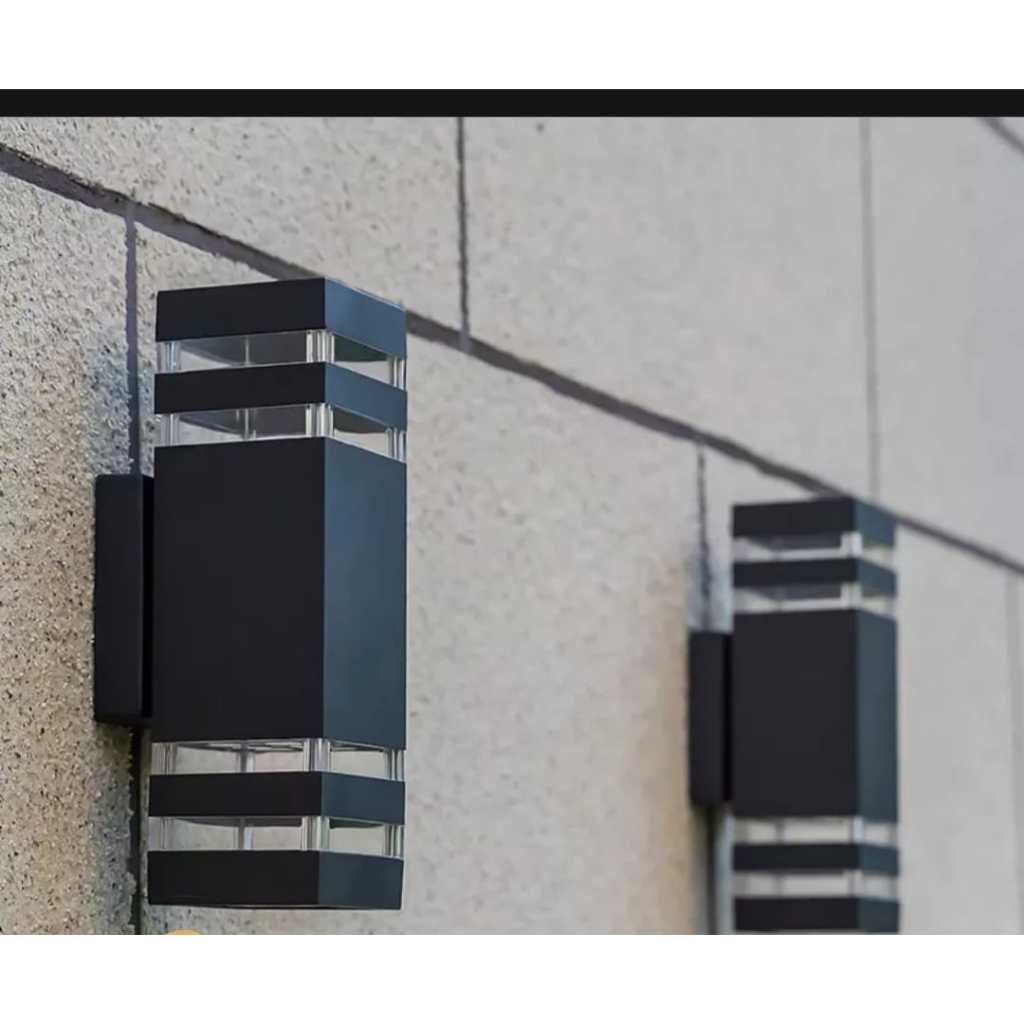 Lampu hias Dinding OUTDOOR&INDOOR TERBAIK AMAN TERKENA AIR Tembok Tempel Pilar Tiang Rumah Minimalis