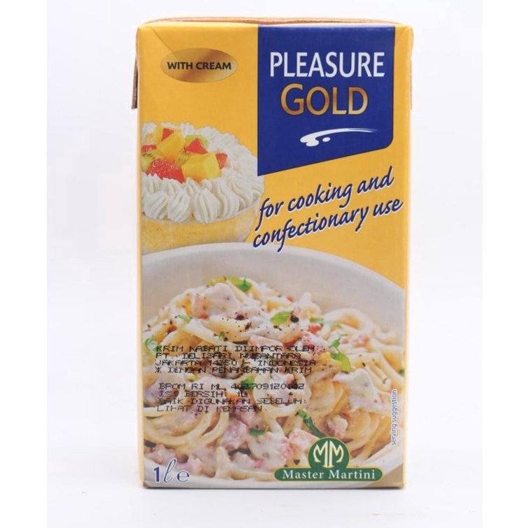 

Penjualan TerbaikCOD Master Gourmet GOLD Cooking Whipping Cream 1Liter Cooking Cream GosendGrab