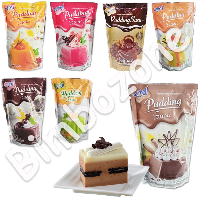 

DISKON Bimbozone Makanan anak Nutrijel Puding susu agar NUTRIJELL PUDDING SUSU