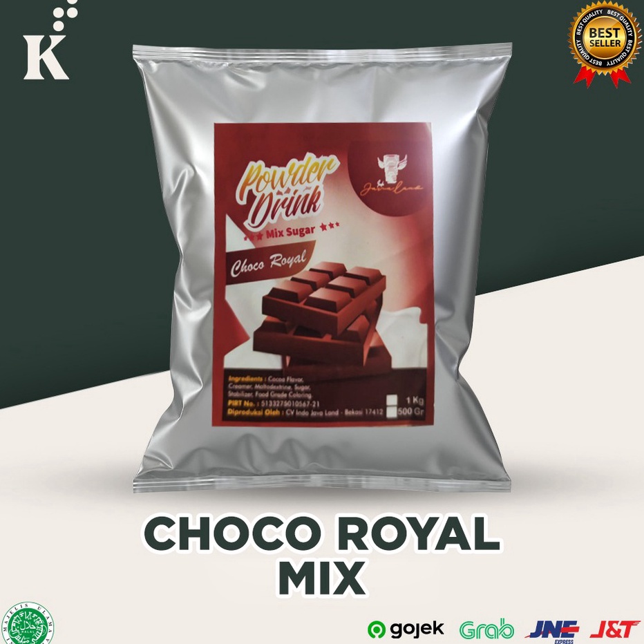 

READY STOK Bubuk Minuman Bubble Drink Powder Rasa Choco Royal Mix Sugar 1 KG