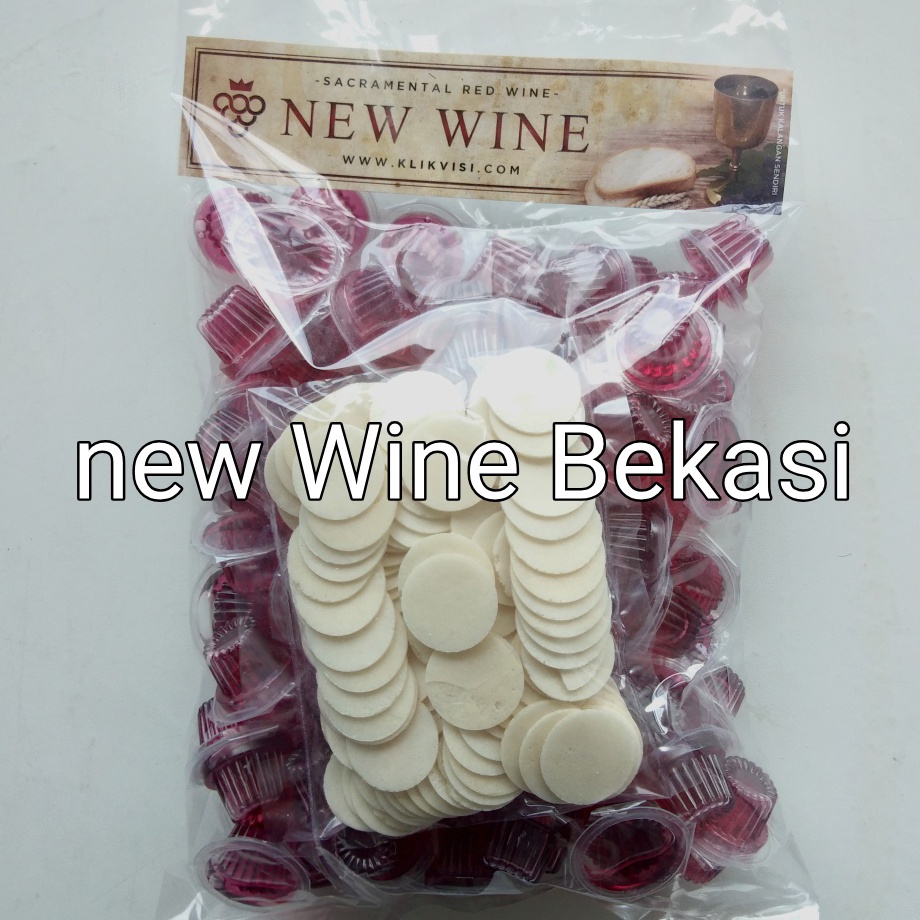 

HOT Minuman Gereja perjamuan kudus isi 1 cup hosti