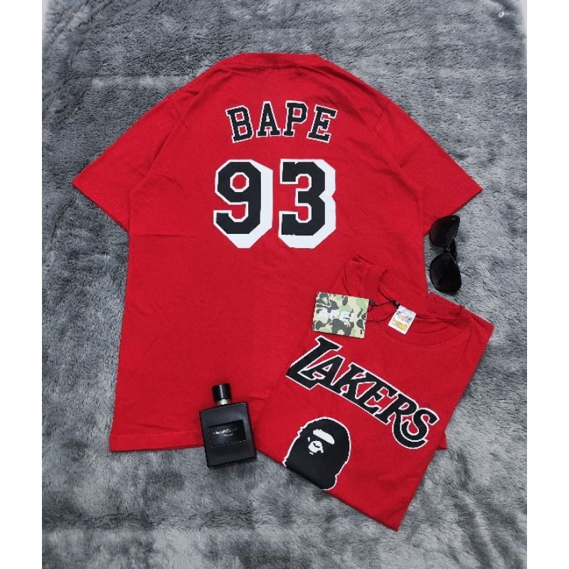 kaos Lakers bape