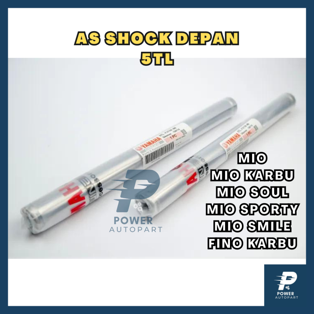 As Shock Depan Mio, Fino Karbu, Mio Smile, Mio Soul Kualitas Original - 5TL