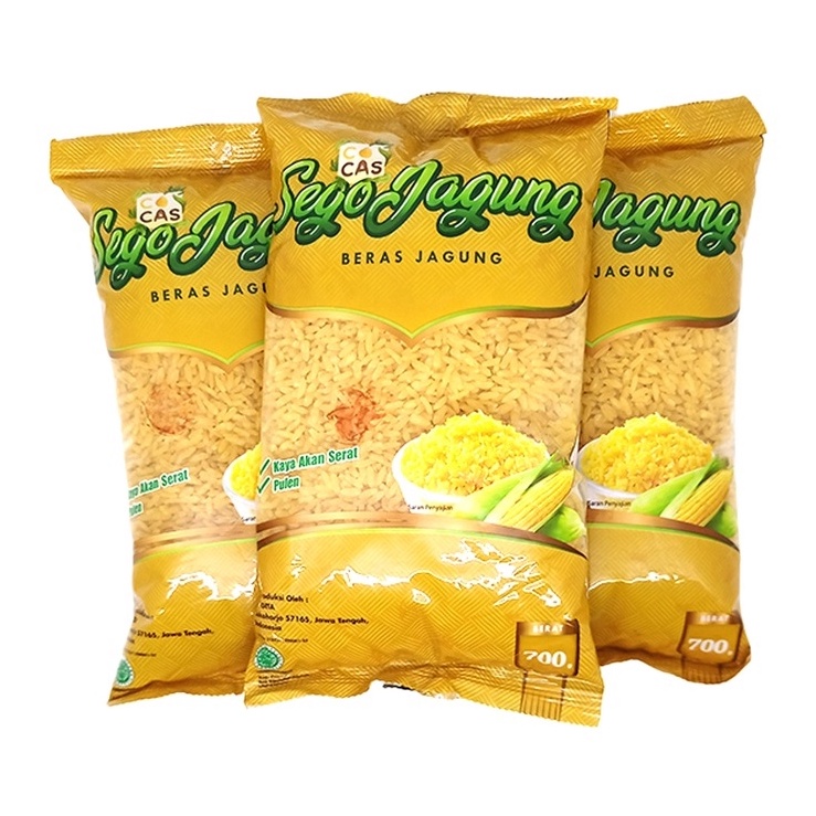 

XPRESS Sego Jagung 7gr Rendah Kalori Beras Jagung Alami