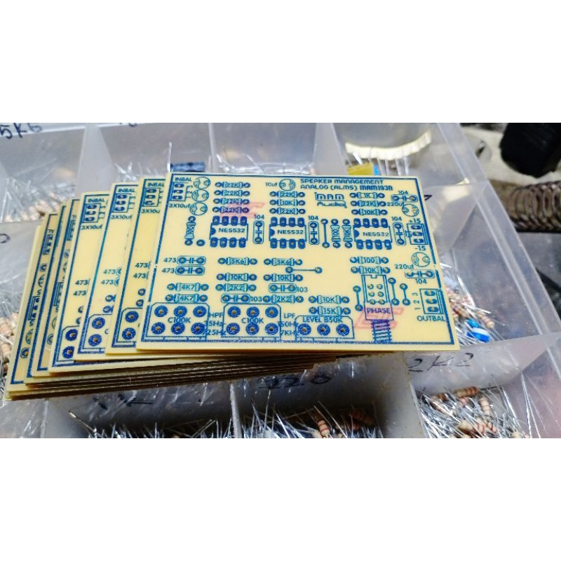 pcb alms speaker manajemen analog 12db 24db