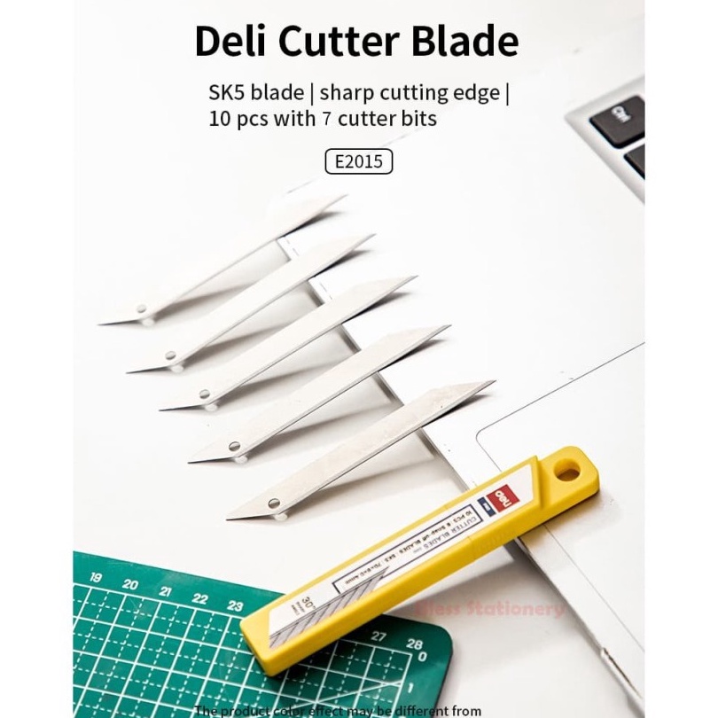 

Ready Deli isi cutter 3 derajat isi ulang cuter runcing Refill Cutter ade 3 Degree E5