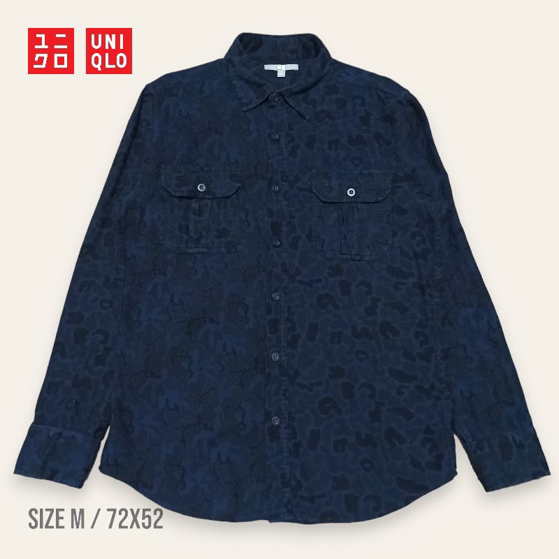 Flanel shirt camo by Uniqlo
