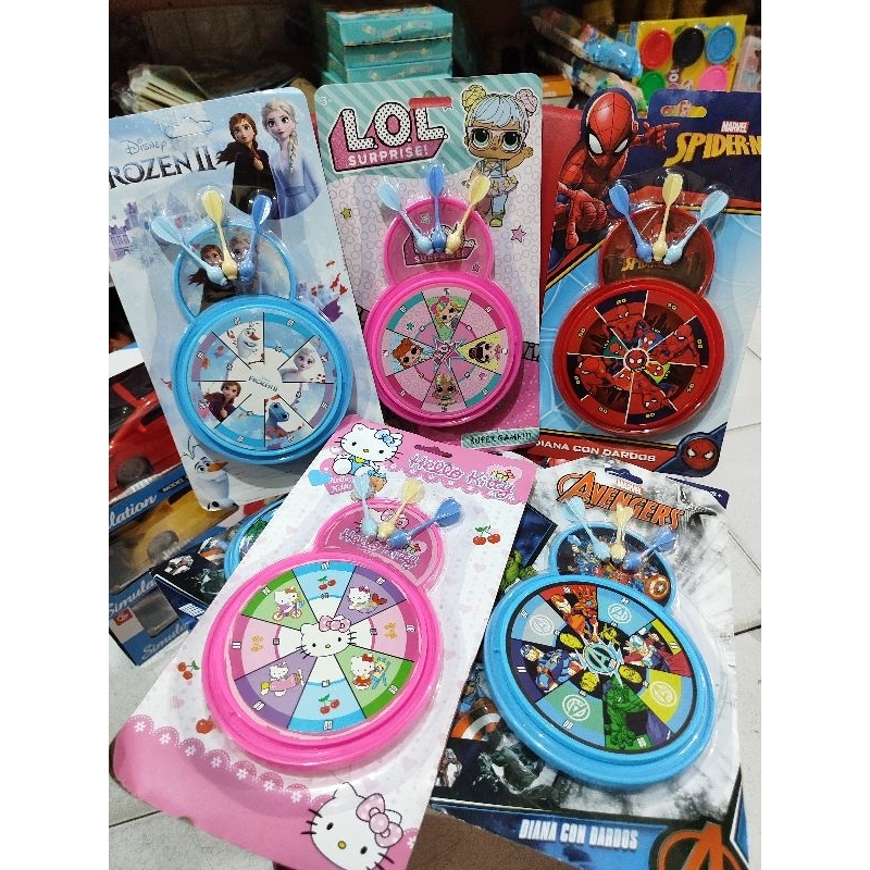 Mainan Anak Dart Lempar Magnet