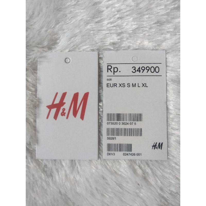 

HANGTAG H&M SUPER PREMIUM TEBAL