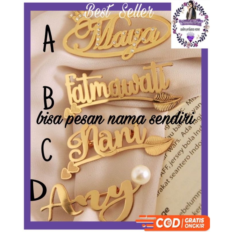 BROS NAMA CUSTOM || BROS HIJAB LAPIS EMAS || BROS MODERN