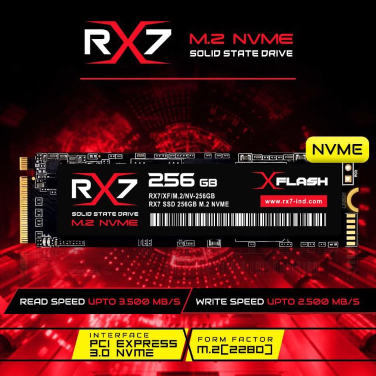 Terbaru SSD M2 NVME  M2NVME  M2NVME 256GB RX7