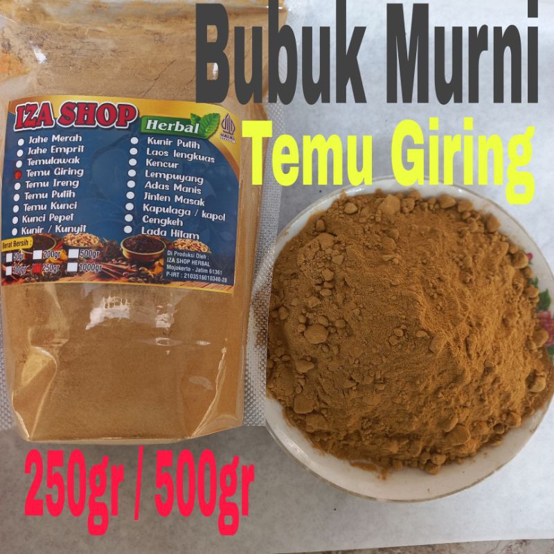 

Bubuk Murni Temu Giring 500gr