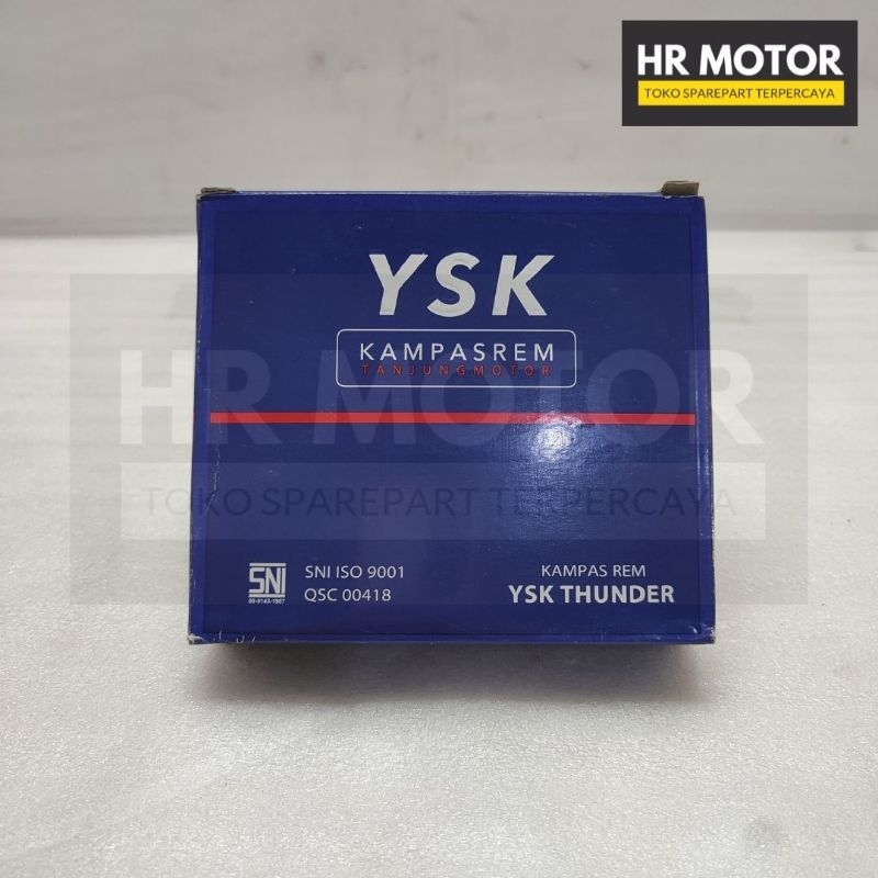 KAMPAS REM BELAKANG TROMOL PIRODO SUZUKI THUNDER SPIN SKYWAVE SKYDRIVE ORIGINAL YSK