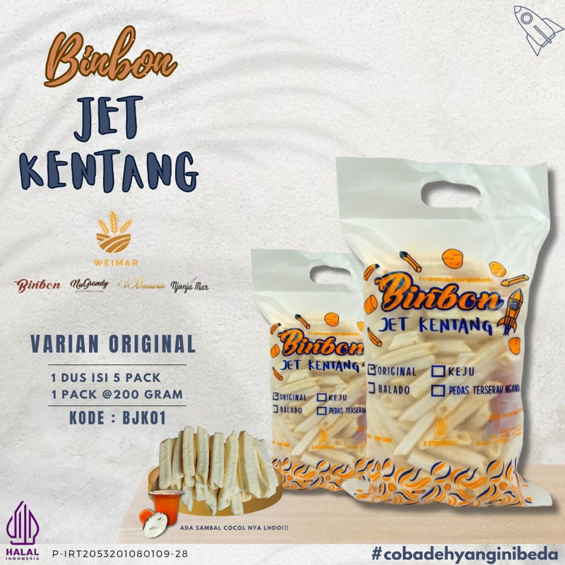 

Original Jet Kentang Binbon 200gr
