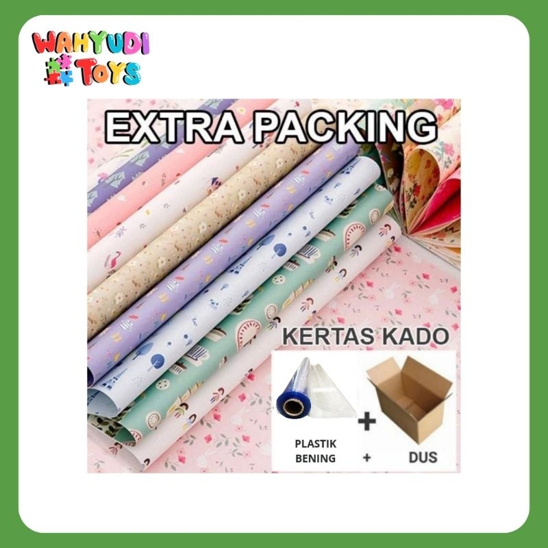 

PACKING TAMBAHAN KERTAS KADO + KARDUS