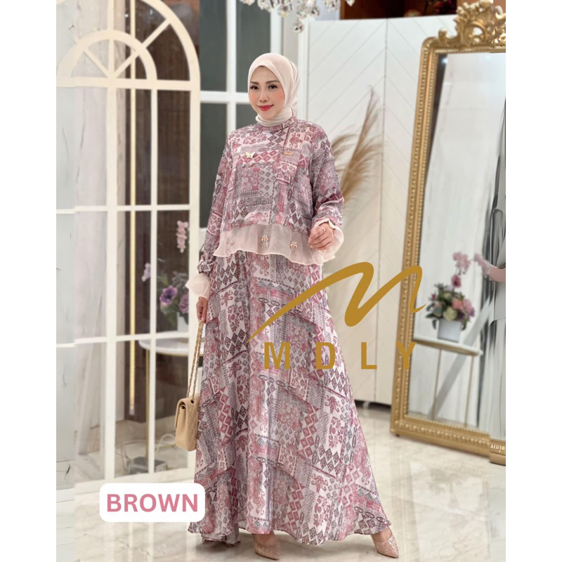 HAZRA LUX DRESS BY MDLY ORI