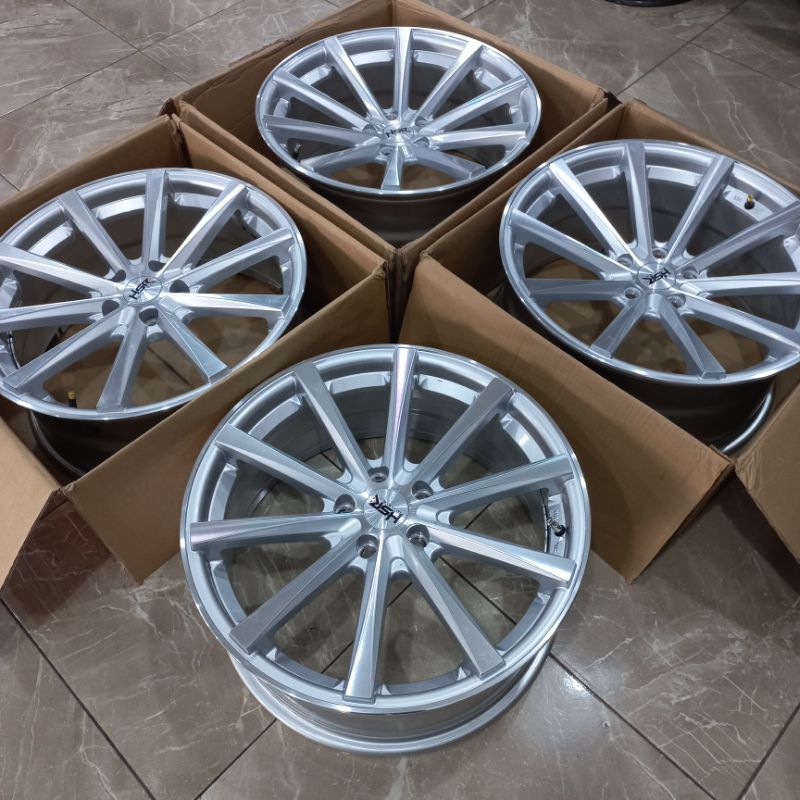 JUAL VELG SECOND RASA BARU | VELG HSR HUSTLER RING 19 LEBAR 8/9 PCD 5X112 ET 45/40