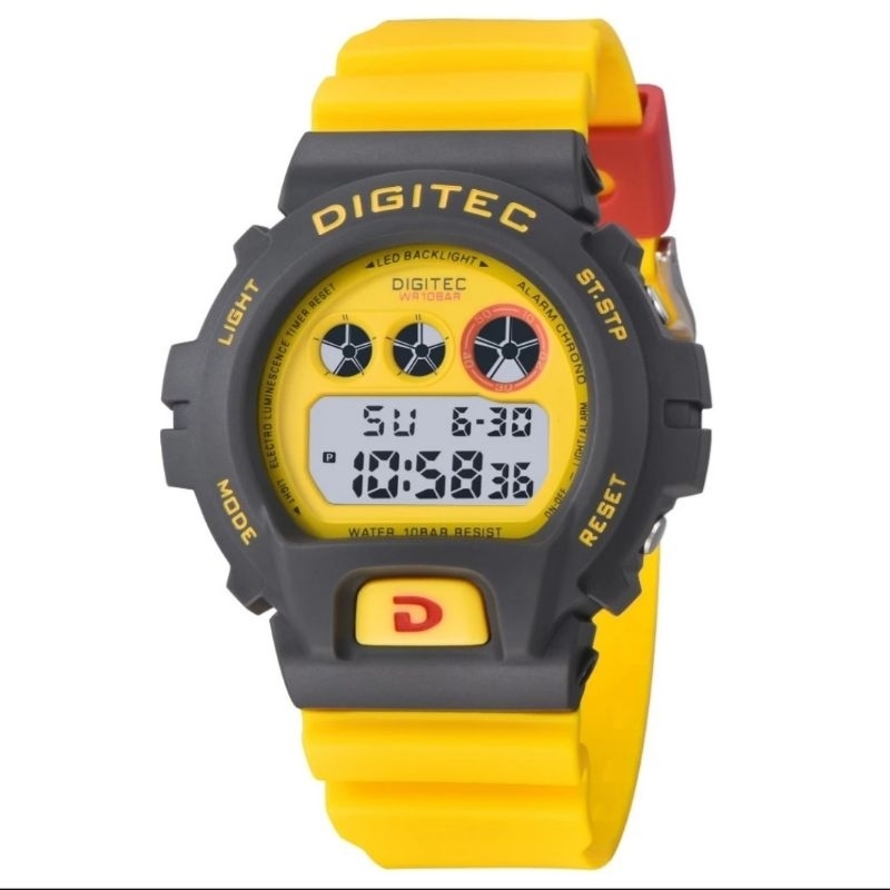 Jam tangan Digitec 5098 / DG-5098T Original Digital Anti air