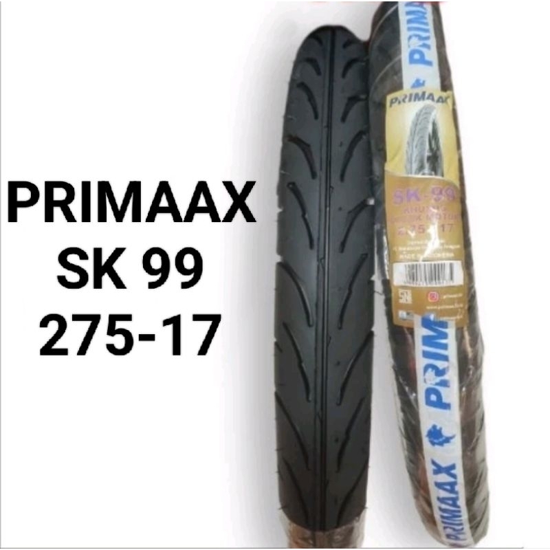 Ban Luar Motor 250-17, 275-17 Primaax SK 99 Original SNI