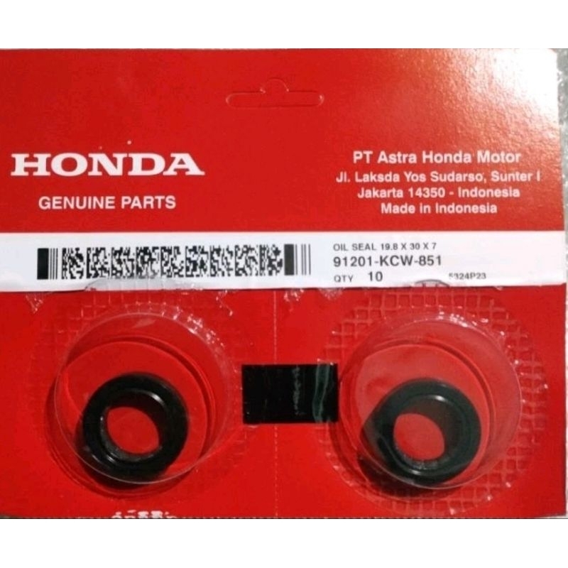 91201-KCW-851 SEAL MAGNET VARIO 110 KARBU SEAL BANDULAN KANAN VARIO 110 KARBU 91201KCW851