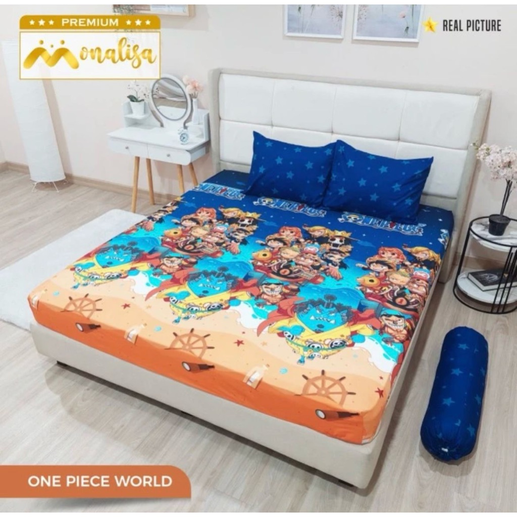 Sprei Monalisa Premium Anime One Piece versi New World