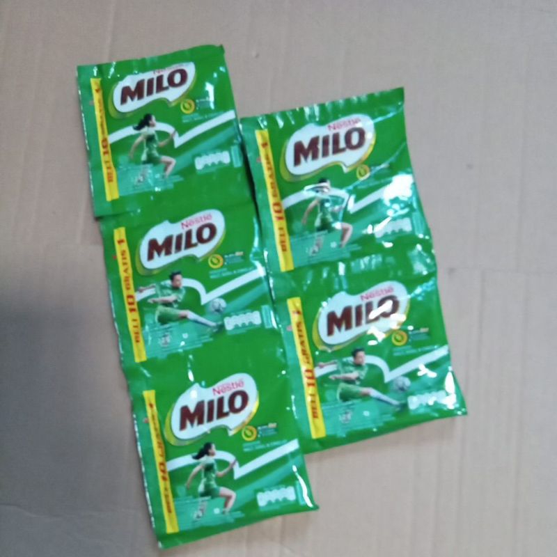 

Milo / Susu Milo Coklat Renceng Isi 10 pcs + 1 pcs@ 22 g