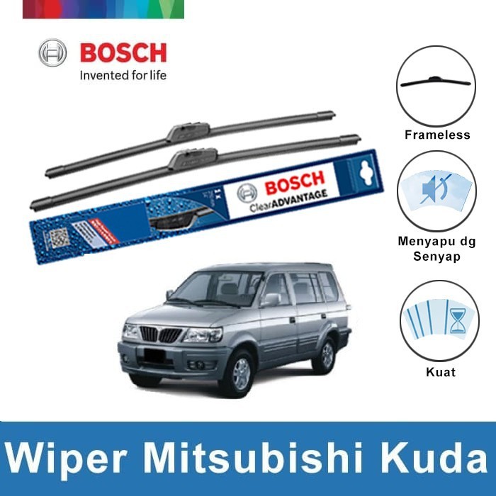 Bosch Wiper Kaca Mobil MITSUBITSHI KUDA Advantage 20" & 19"