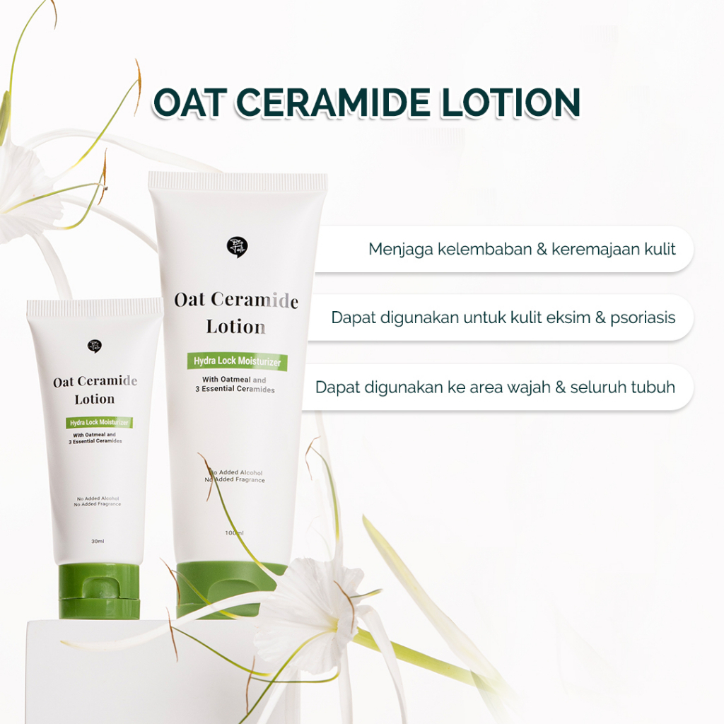 Biotalk Oat Ceramide Lotion / Hydra Lock Moisturizer for Eczema / Bio Talk Oat Ceramide Lotion