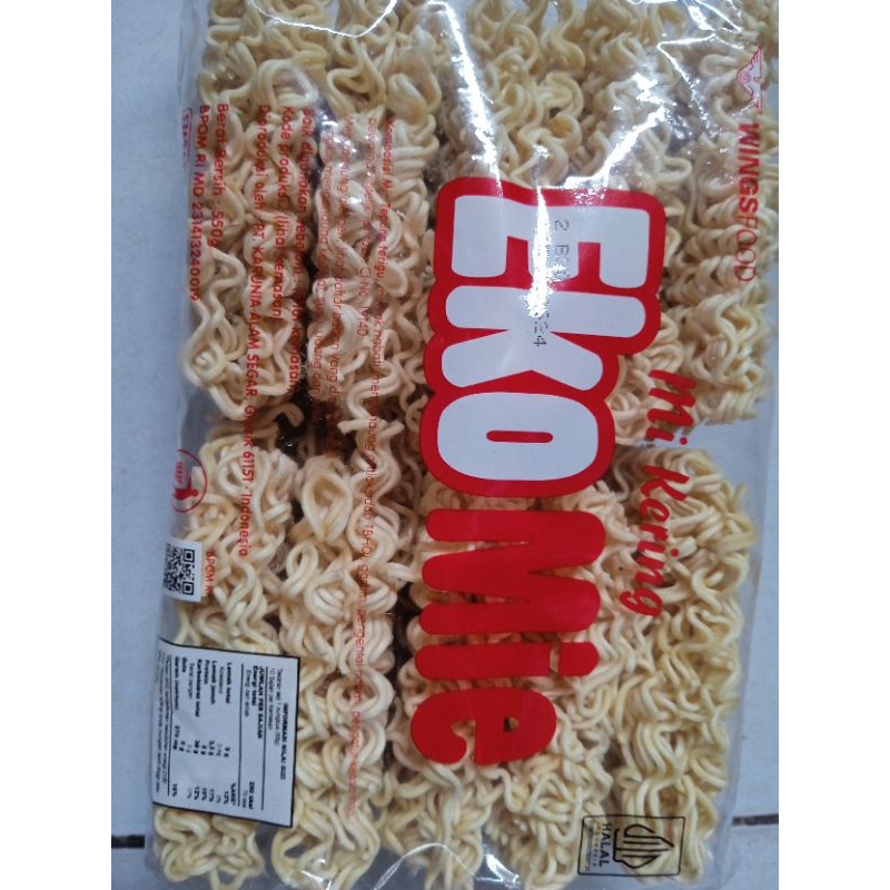 

Eko Mie mie kering kuning 600 gr