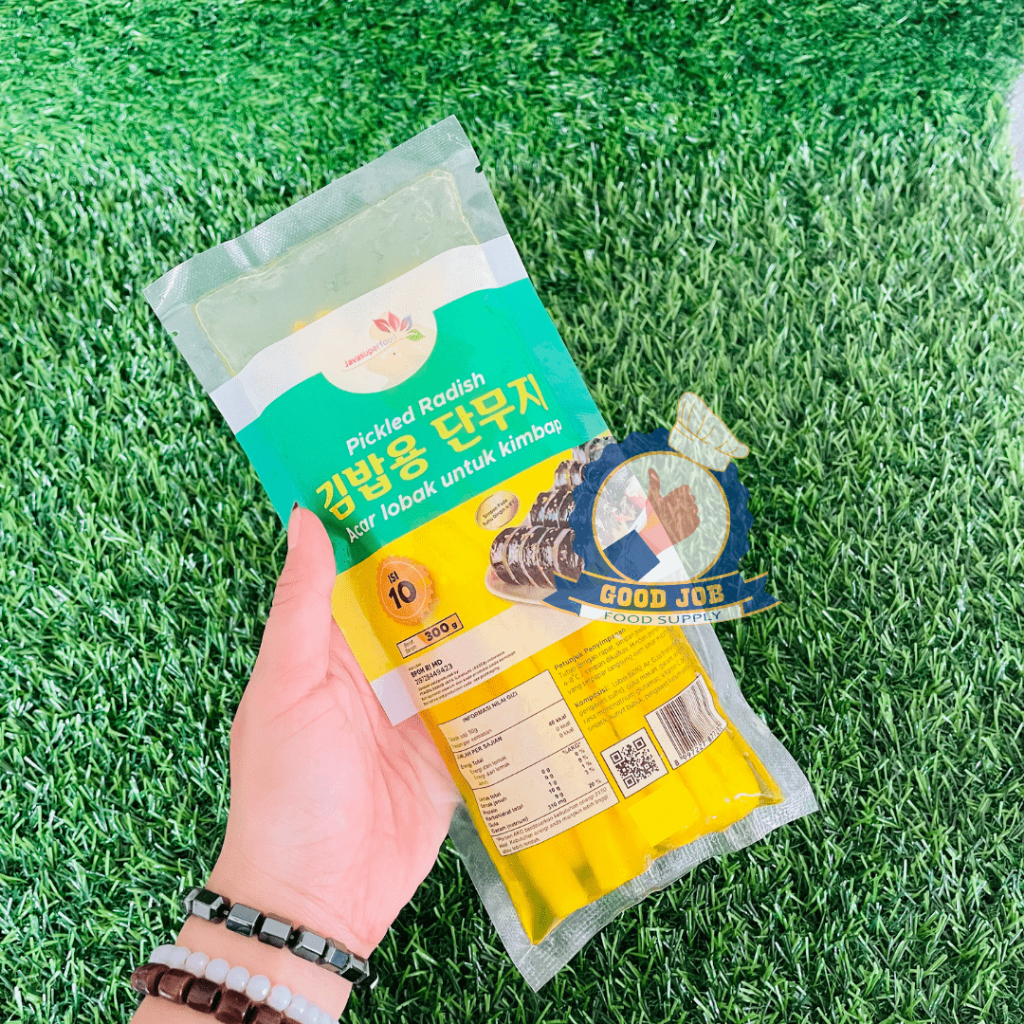 

DANMUJI Stick & Slice Acar Lobak Korea 300 g | Untuk Kimbab