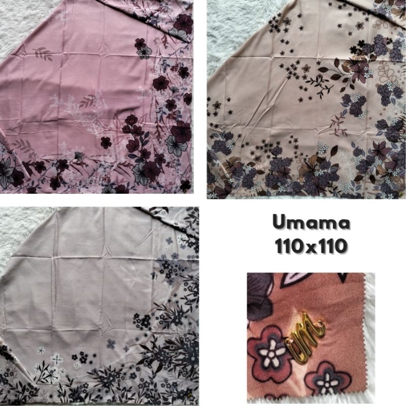 JILBAB SEGI EMPAT UMAMA SCARF VOAL MOTIF