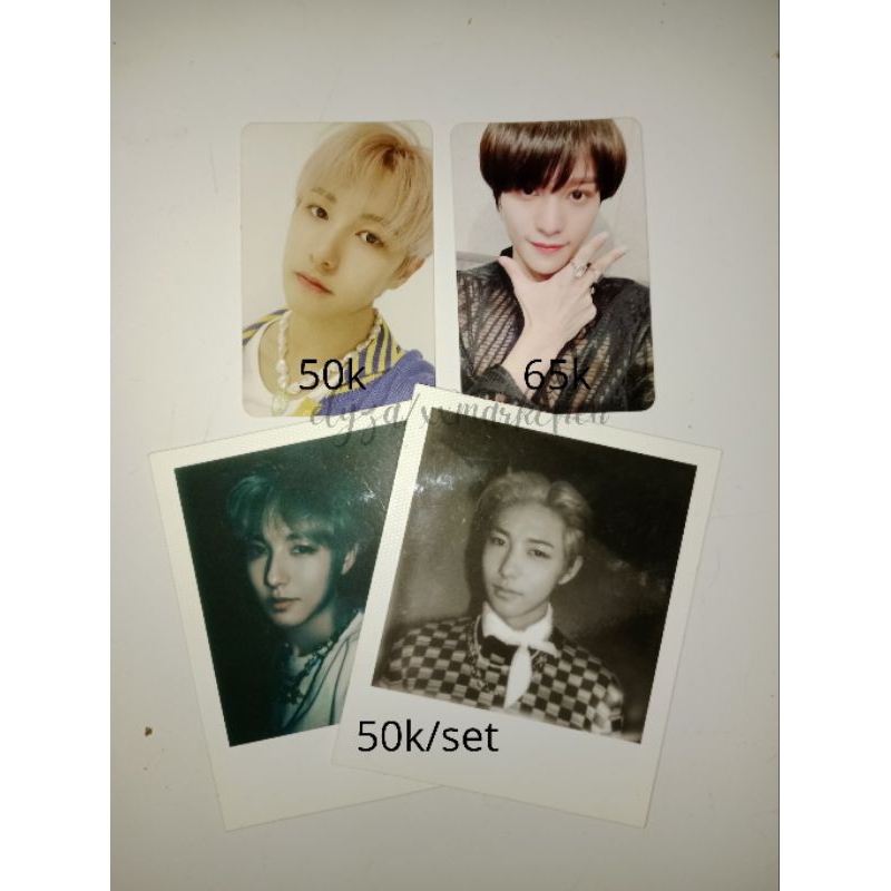 PC OFFICIAL renjun departure nct 2020 polaroid renjun hello future pc yangyang kick back stranger ki