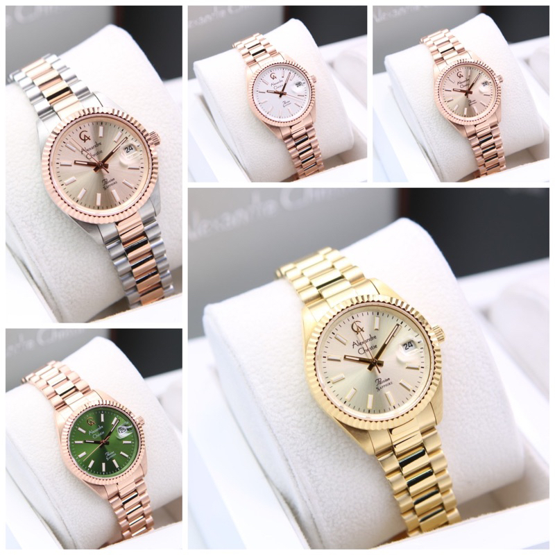 ALEXANDRE CHRISTIE 5016 LD SAPPHIRE WANITA ORIGINAL GARANSI 1TAHUN