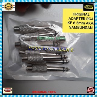 G250 ORIGINAL Jack rca cewe jek akai akay 6,5mm cowo mic adapter mik konektor microphone sambungan s