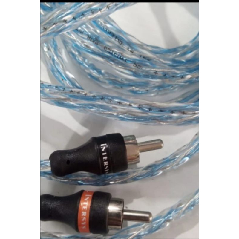 kabel rca audio mobil 1 meter intersys original