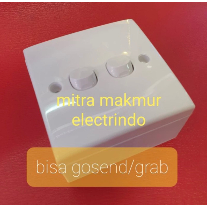 saklar 2 gang schneider clipsal outbow / saklar 2 gang schneider outbow