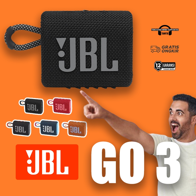Speaker JBL GO3 Speaker bluetooth bass Speaker Portable Bluetooth ORIGINAL