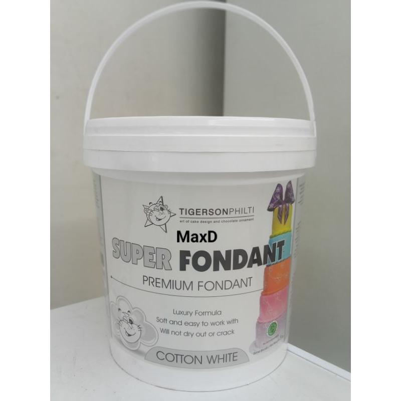 

Tigerson Super Fondant Premium White Repack 250 gr
