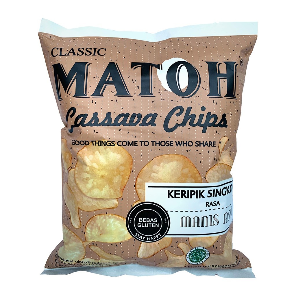 

MATOH Manis Asin - Keripik Singkong Gluten Free & Tanpa MSG