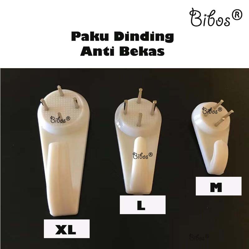 Paku Dinding Tanpa Bor Kait Paku Invisible Paku Dekorasi Tembok Multifungsi Seamless Nail