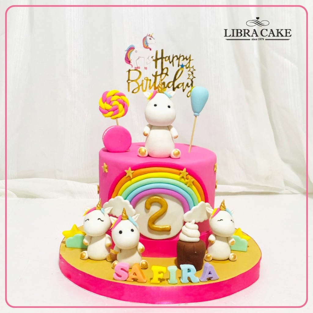 

Kue ulang tahun custom unicorn