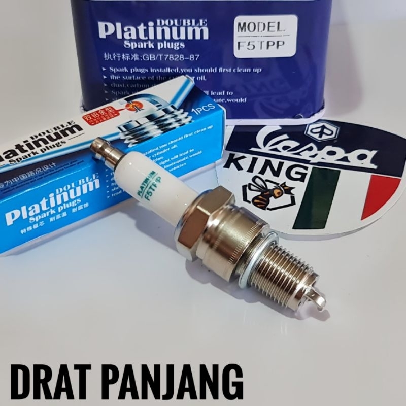busi vespa platinum drat PANJANG vespa Px Ps Excel Exclusive Strada Sera