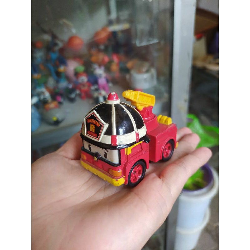 Diecast Mobil Robocar Poli : Roy Original Silverit