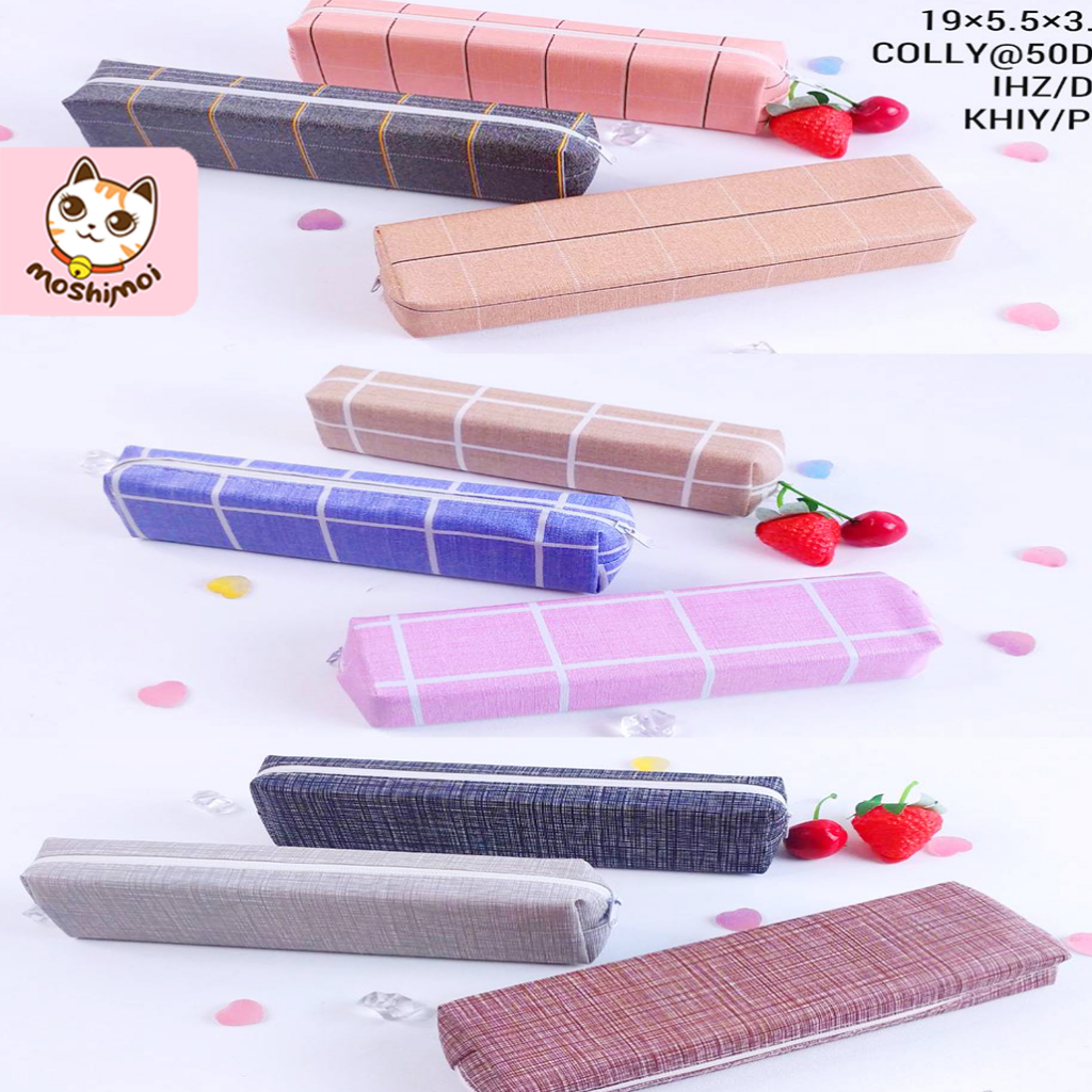 

Tepak Pensil Kotak Pensil Pencil Case Motif Kotak