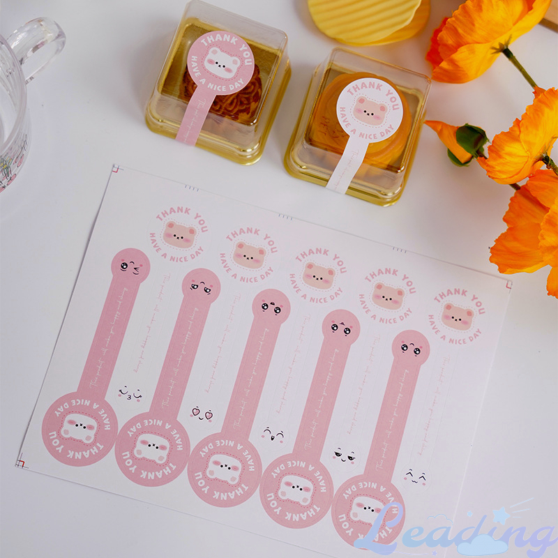 

[Readystock❤️COD]100Pcs/1 Roll Stiker Terima Kasih Thank You Stiker Untuk Dekorasi- BS