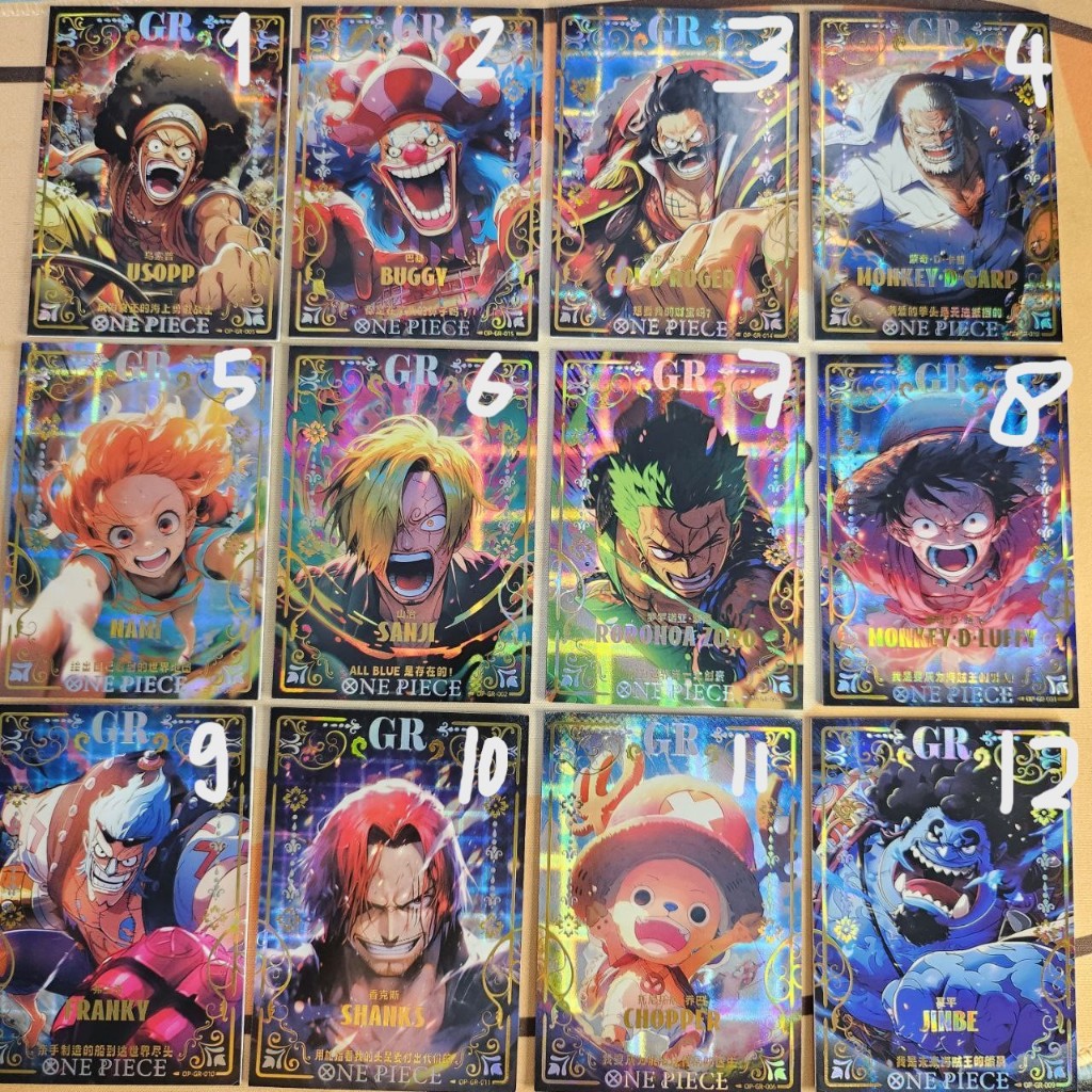 Kartu Koleksi One Piece GR Holo Hit Official Licensed Original | Kabago Monkey D Luffy Portgas D Ace