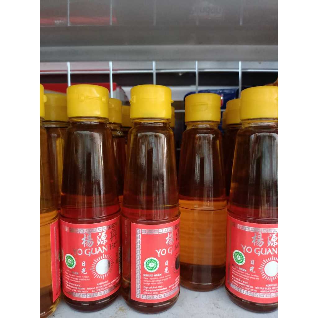 

Minyak wijen Yo Guan Heng 110ml (Free Bubble wrap)