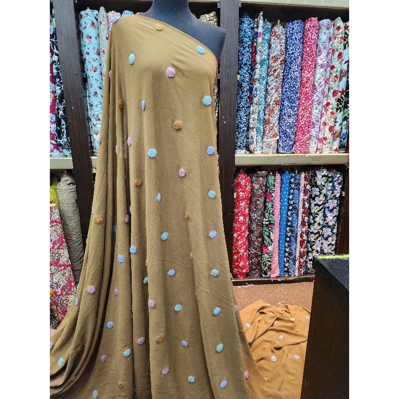 CEY CRINKLE POM POM | CRINKLE AIRFLOW || KAIN AIRFLOW